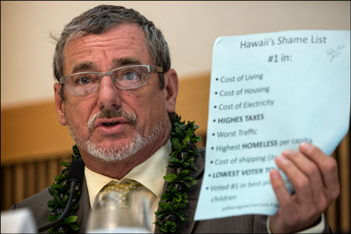 Candidate for Hawaii Governor Alleges Civil Rights Were Violated Honolulu Civil Beat