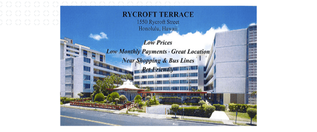 Rycroft Terrace Affordable Housing