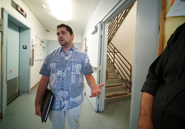 Institute of Human Services. Kimo Carvalho. 11 march 2015. photograph Cory Lum/Civil Beat