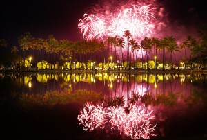 Fireworks. July 4, 2015. photograph Cory Lum/Civil Beat