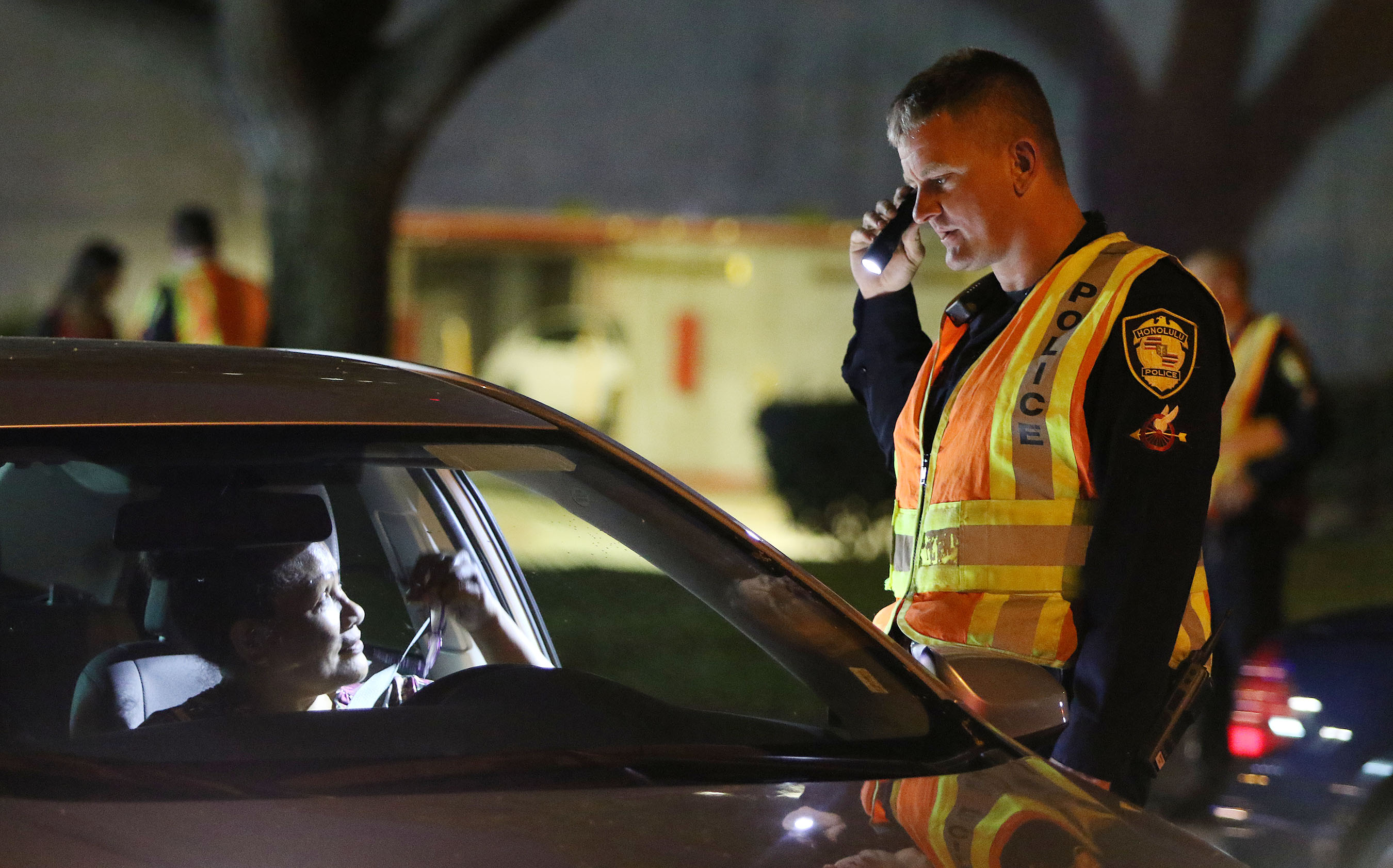HPD Police DUI Sobriety checkpoint Alapai Street6 Honolulu Civil Beat