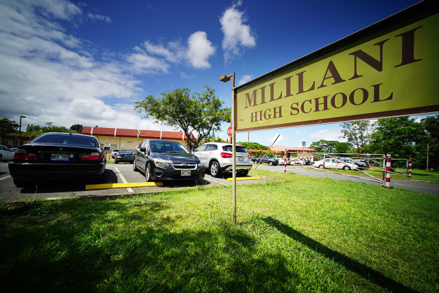 Mililani High School. 20 sept 2016