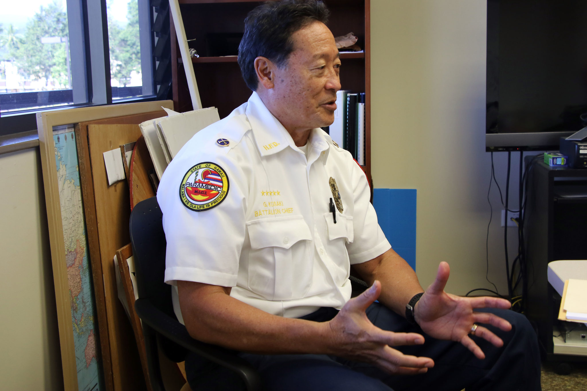 GeraldKosakifirebattalionchief Honolulu Civil Beat