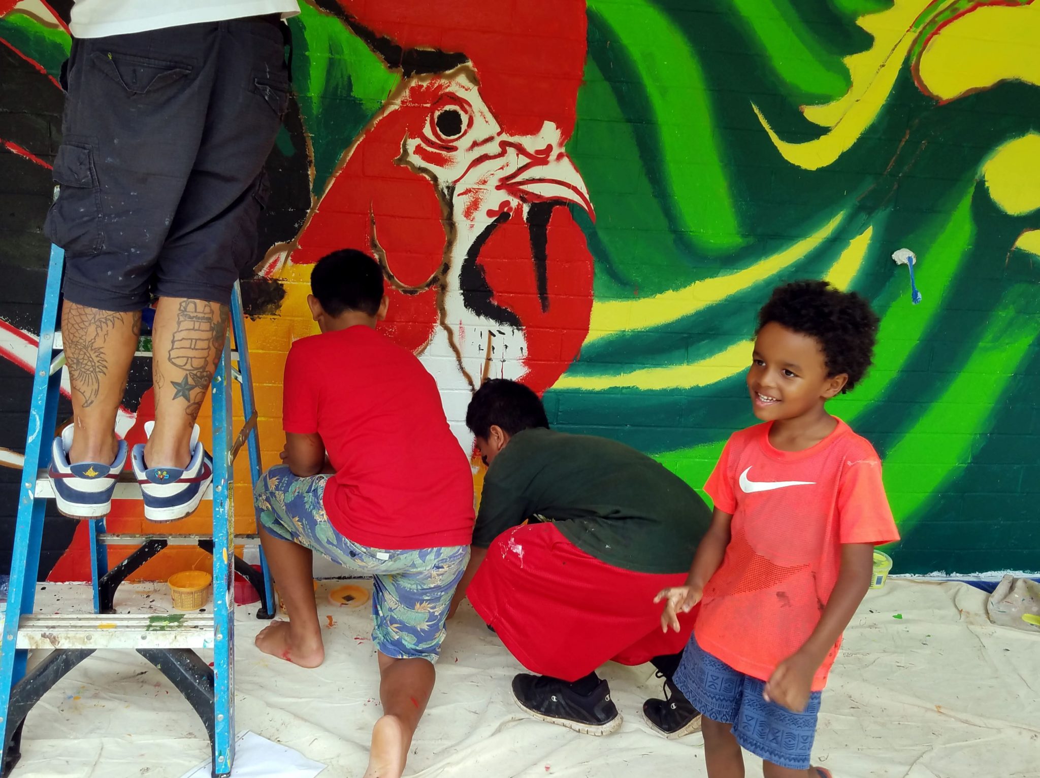Students Create Visions Of Their Communities With Murals Honolulu