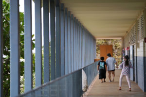 Makaha Elementary School hallway. 9 aug 2018