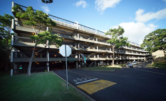 University of Hawaii at Manoa Parking Structure UH.