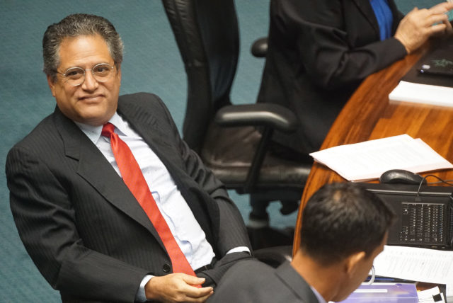 Senator J Kalani English crossover session.