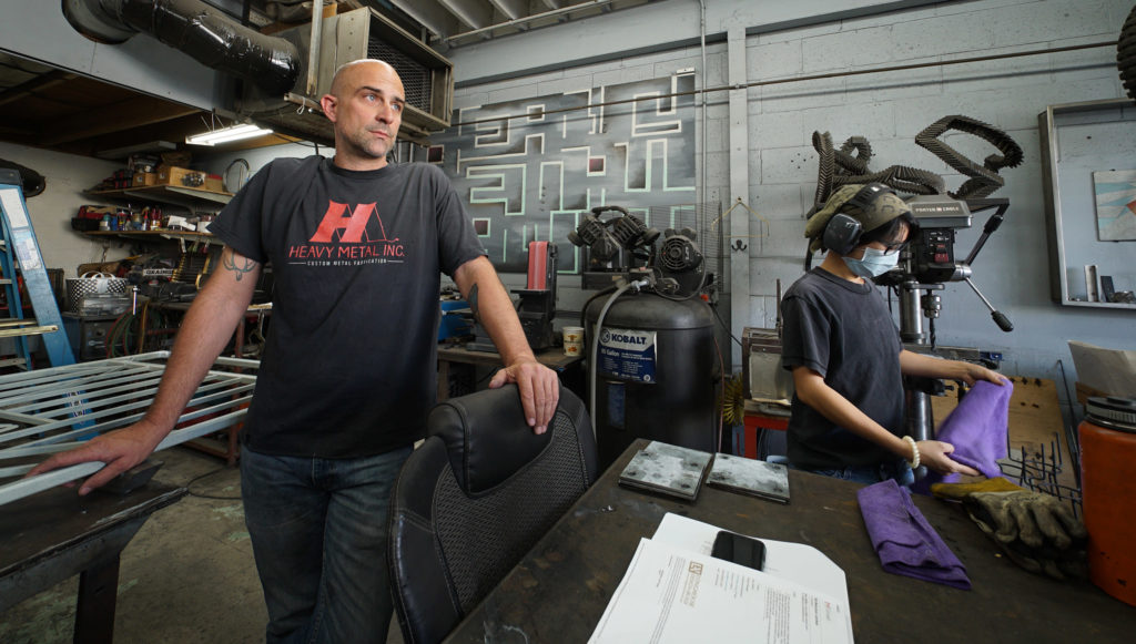 Bill Reardon owner of Heavy Metal Inc.