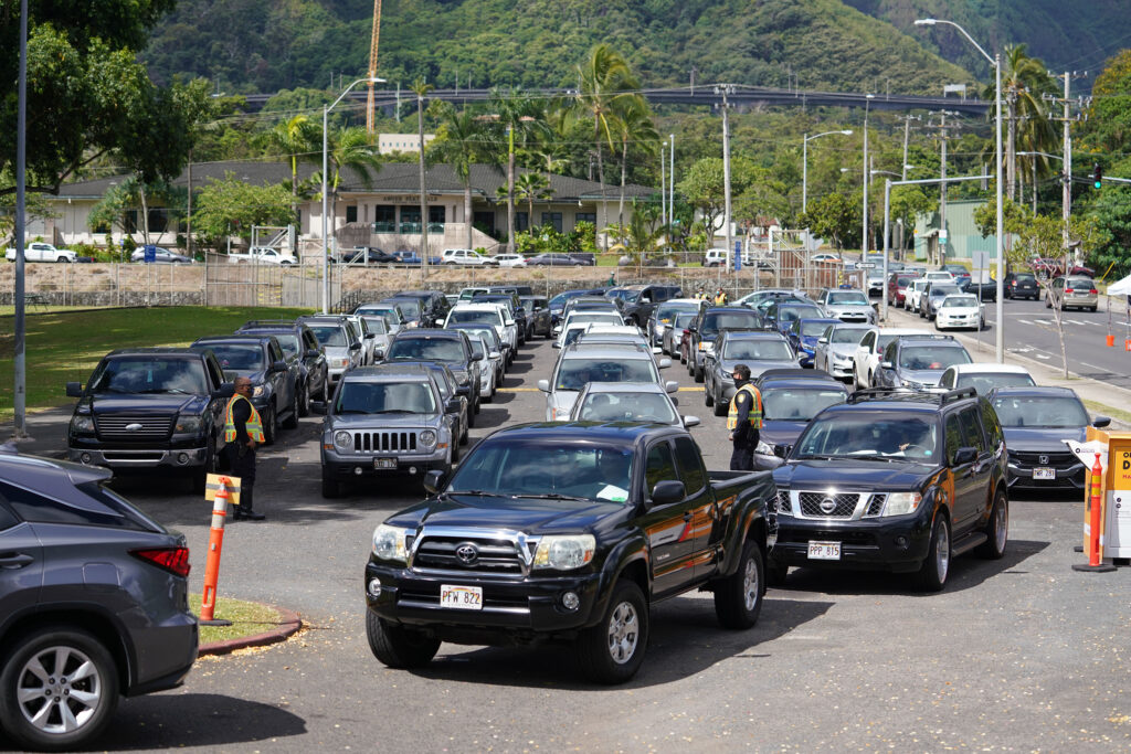 Thousands Turn Out For Free COVID19 Tests On Oahu Honolulu Civil Beat