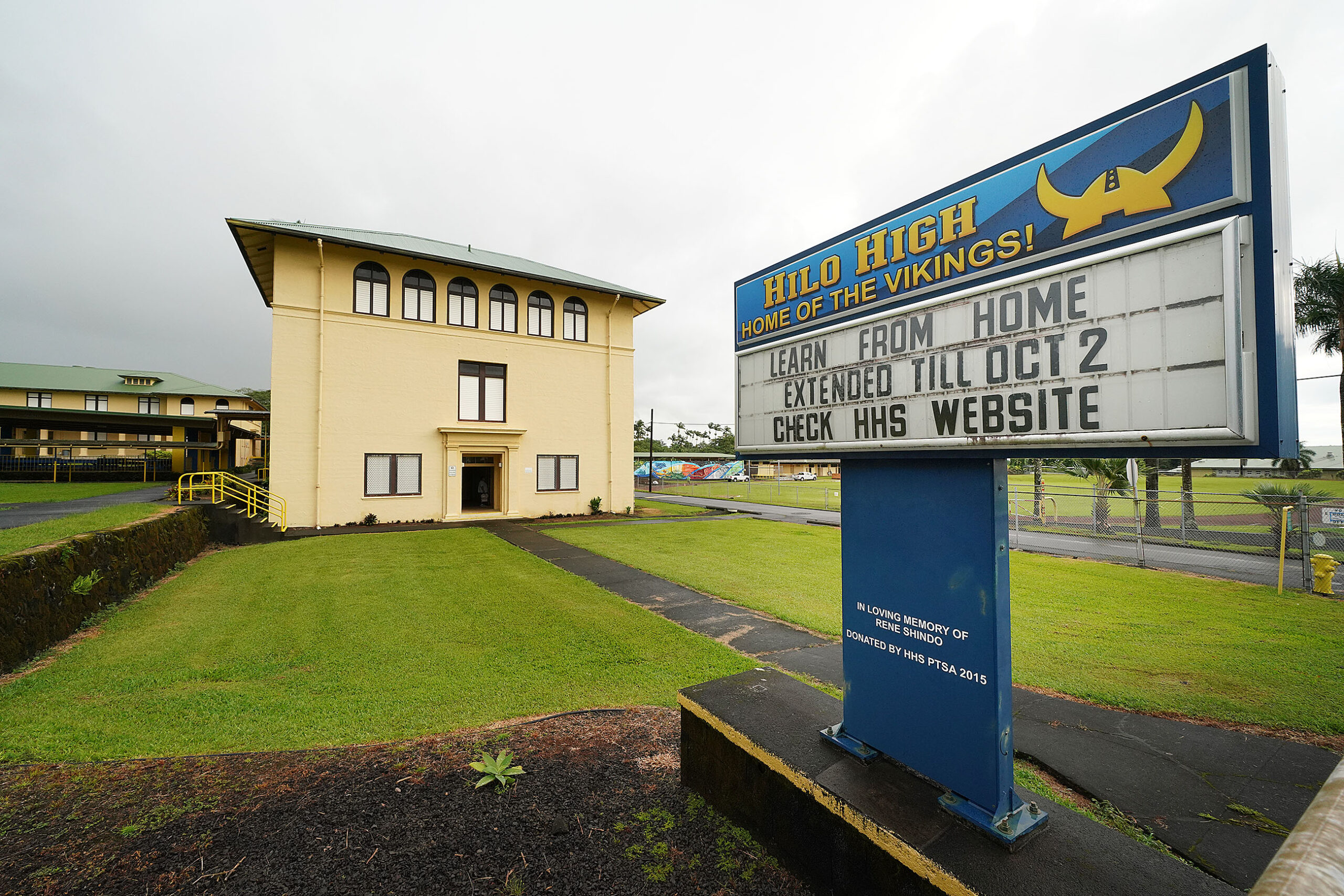 Hilo High School Learn from home extended October 2 COVID19 Honolulu Civil Beat
