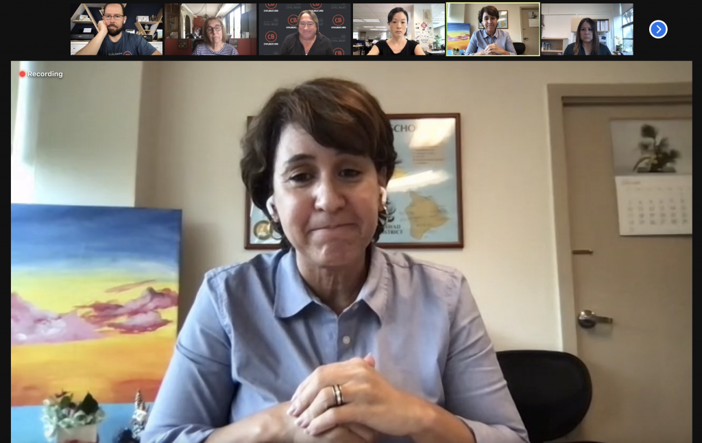 The Civil Beat Editorial Board Interview DOE Superintendent Christina