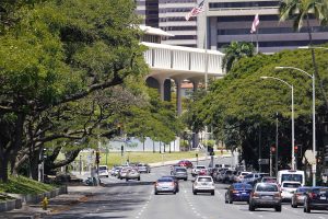 Hawaii State Capitol Building.