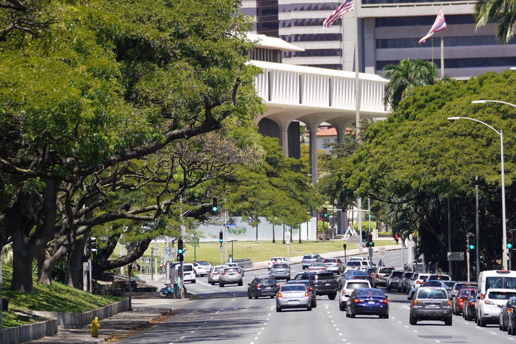 Hawaii State Capitol Building.