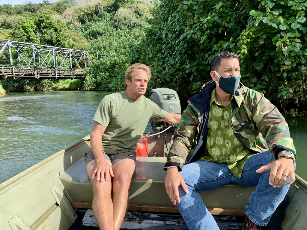Laird Hamilton Kai Kahele Hanalei River Kauai Honolulu Civil Beat