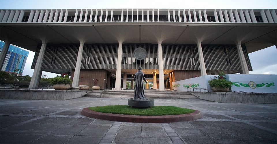 Hawaii State Capitol.