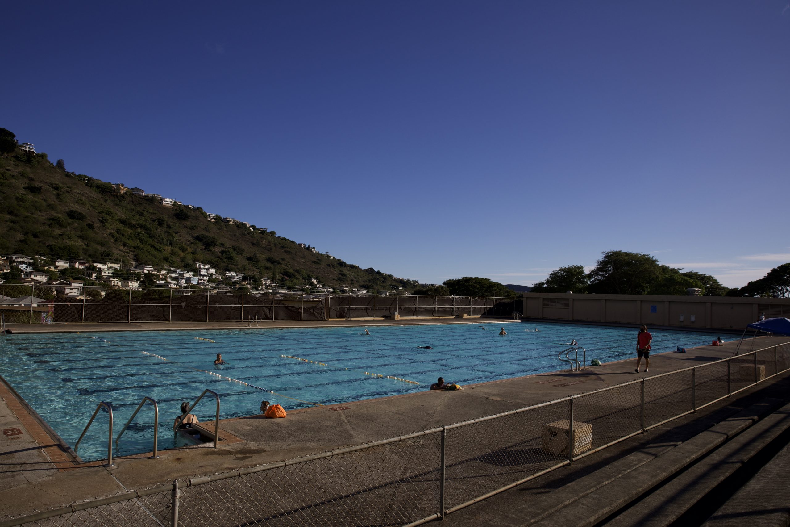 Covid19 restrictions City park pools Palolo Valley District Park Pool