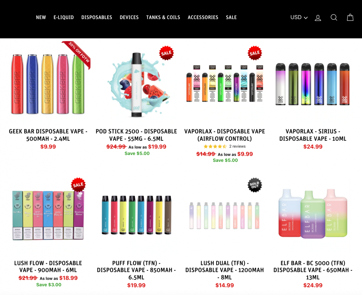 Hawaii Gets An F For Keeping ECigarette Flavors Within Kids' Reach