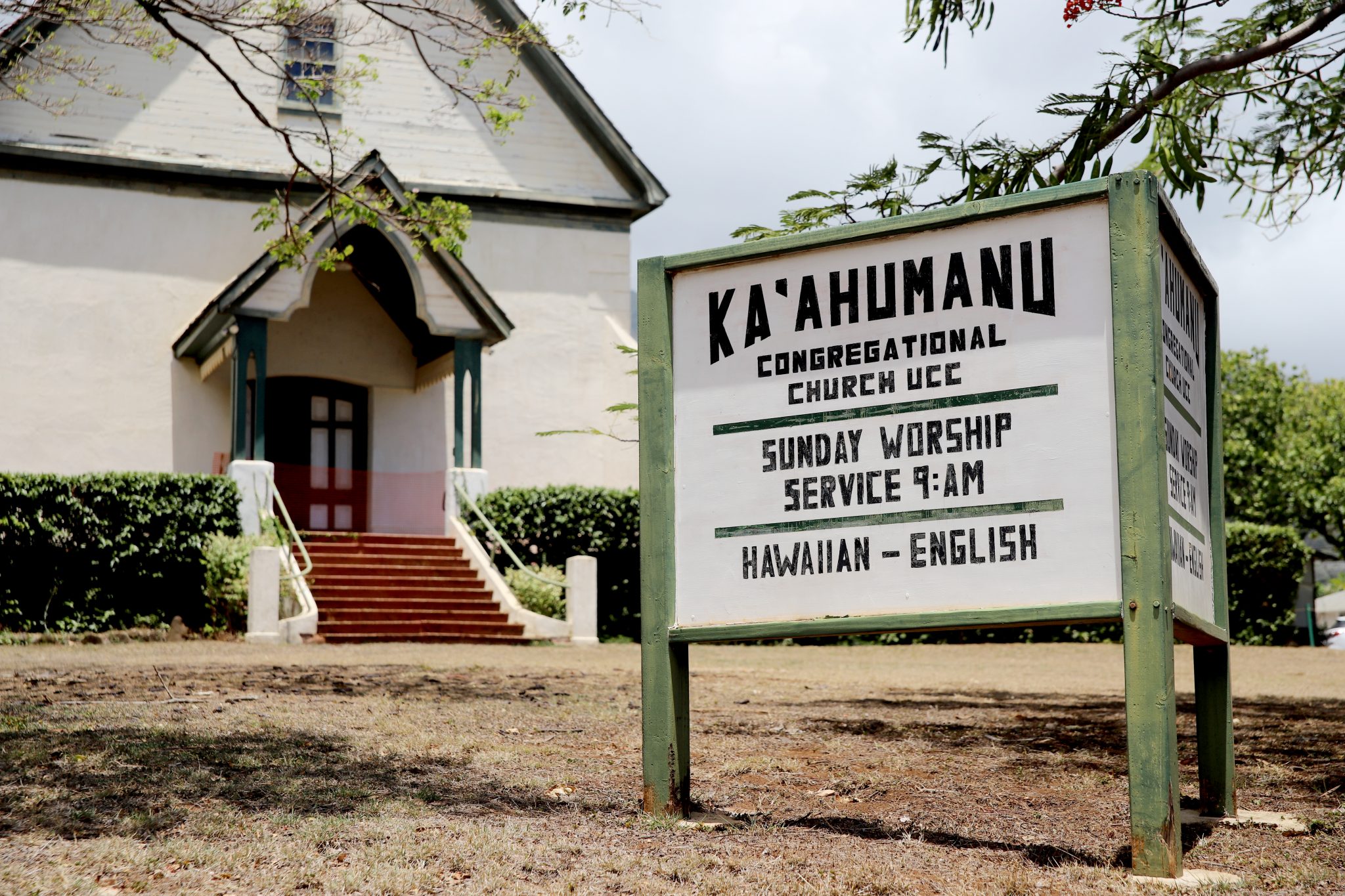 A photo of Ka'ahumanu Church in Wailuku, Maui
