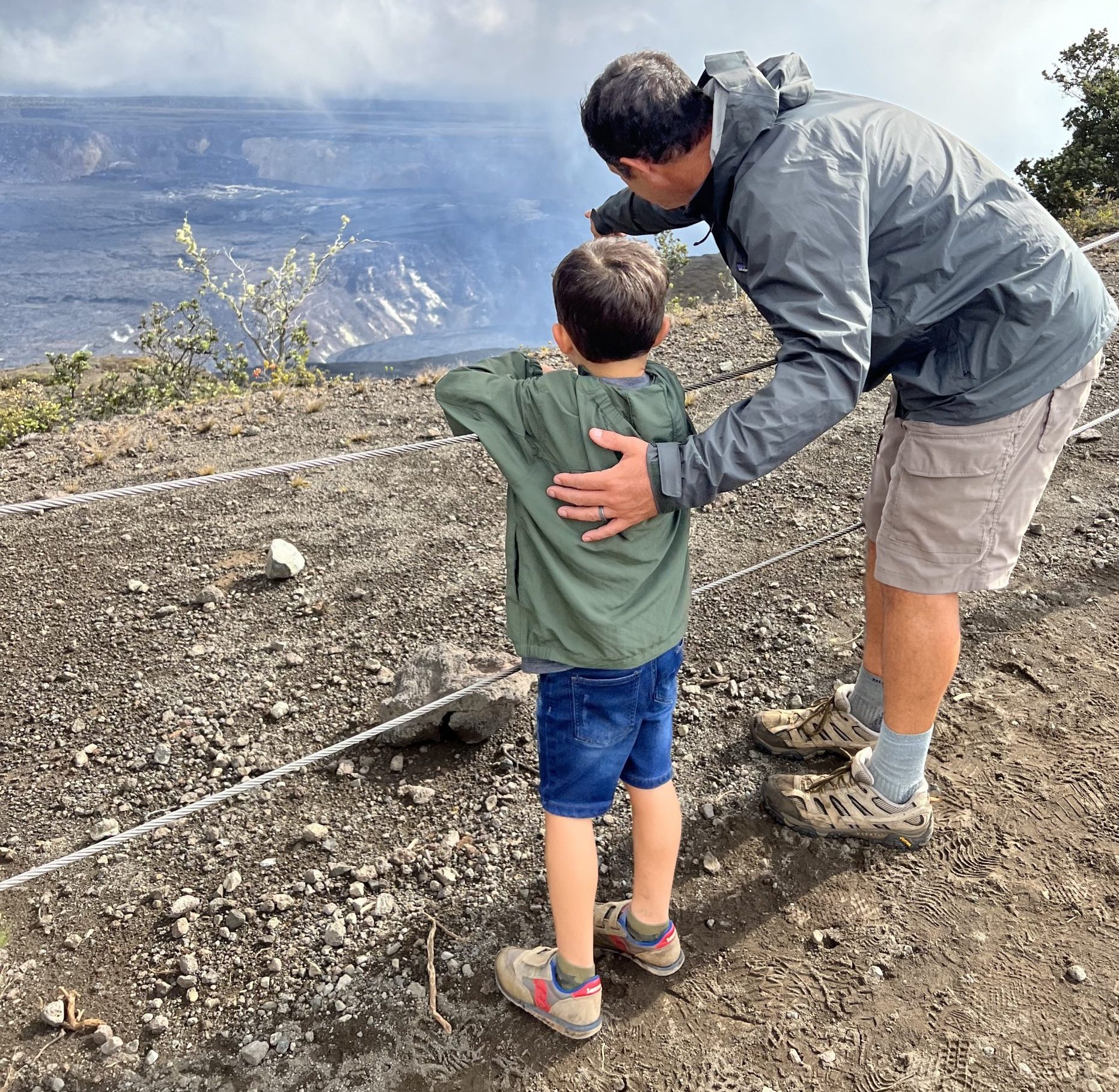 Catherine Toth Fox Family Kilauea Iki Trail Hawaii Volcanoes National 