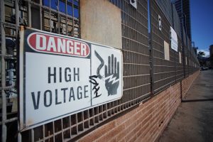 HECO HEI Hawaiian Electric power plant located along Ala Moana Boulevard.