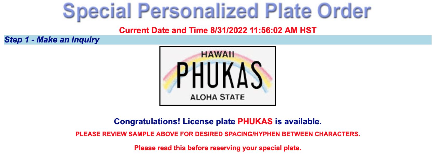 Why Honolulu Is Trying To Put The Brakes On Some Personalized License