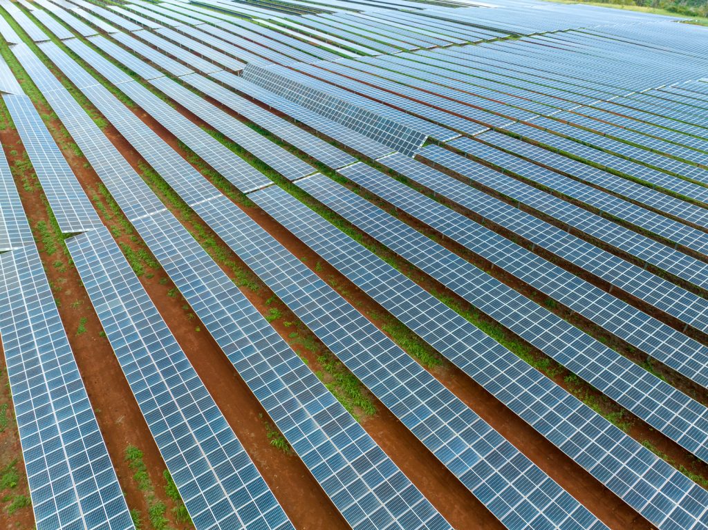 A solar plus battery solar farm in Mililani.