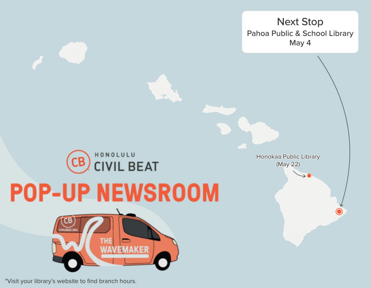 Pahoa Is Next For Civil Beat's PopUp Newsroom Honolulu Civil Beat
