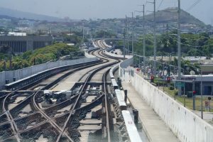 Train tracks Skyline Rail Station