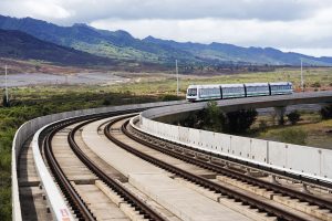 Skyline train rail commute mass transit free Keone’ae University of Hawaii West Oahu