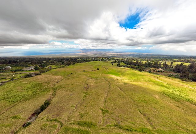 Ranchland in Upcountry Maui near Kula leased by Brendan Balthazar, July 7, 2023. (Nathan Eagle/Civil Beat/2023)