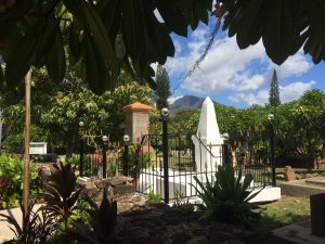 The royal tomb at Waiola Church in Lahaina