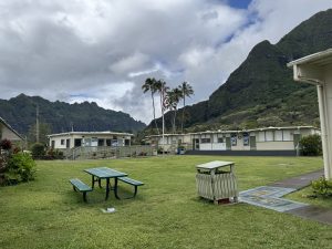 At full capacity, Ka'a'awa Elementary can hold up to 160 students.