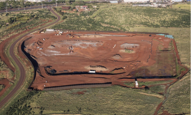 The land for the West Maui Hospital, at Kakaalaneo Drive just below the Kaanapali Coffee Farms Development, was acquired from the Kaanapali Land Management Corporation in 2014. (courtesy of WMHF/2024)