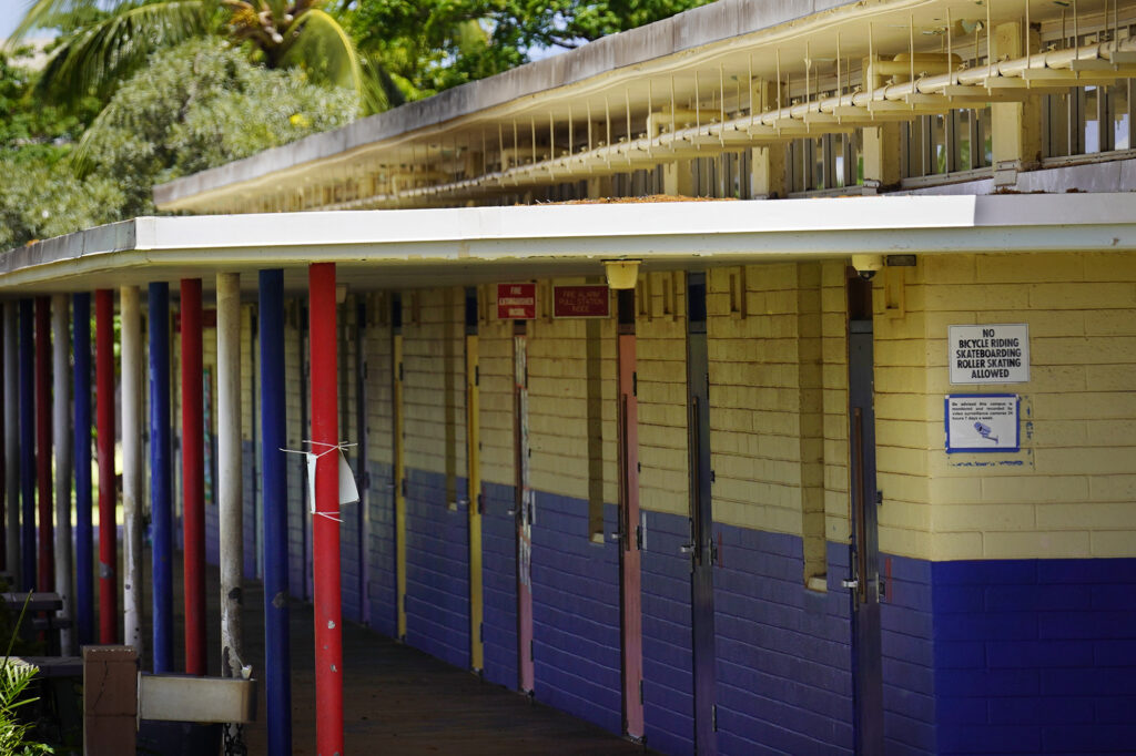 Barbers Point Elementary School is photographed Wednesday, June 4, 2025, in Kapolei. (Kevin Fujii/Civil Beat/2025)