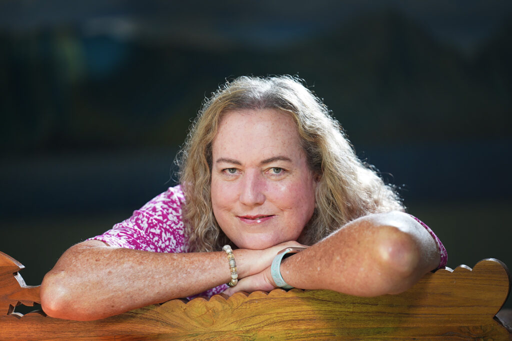 Geena Thielen is photographed Monday, Nov. 24, 2025, in Kailua. (Kevin Fujii/Civil Beat/2025)