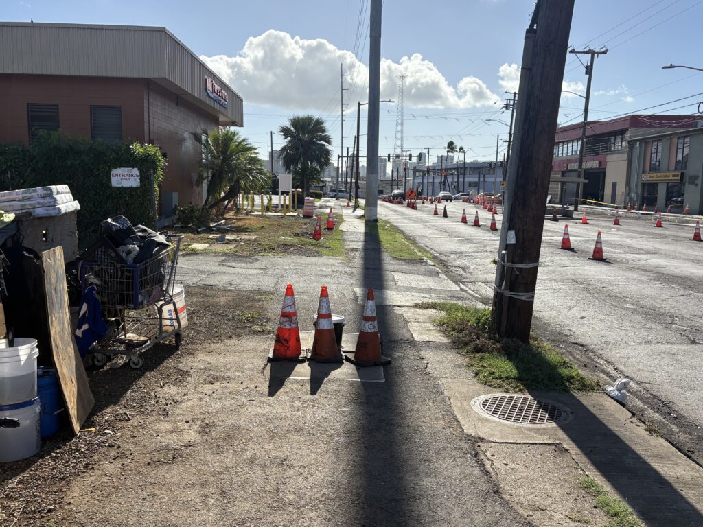 Dillingham sidewalk challenges.
