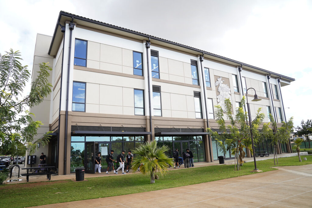 DreamHouse charter high school is photographed Tuesday, Dec. 9, 2025, in Kapolei. (Kevin Fujii/Civil Beat/2025)