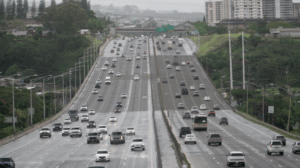 Lighter than usual traffic on H1 due to stormy weather