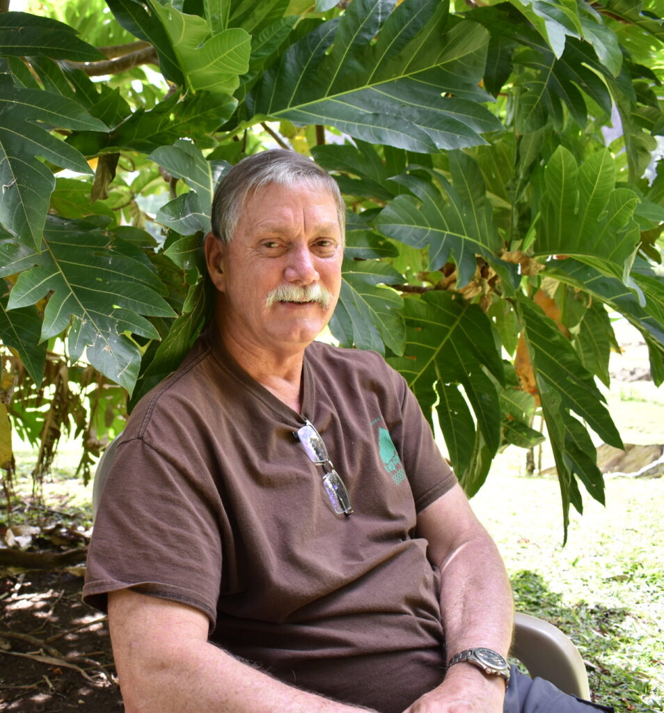 Chipper Wichman, vice president and a founding director of Hui Maka‘āinana o Makana, at Hā‘ena State Park on March 2, 2026.