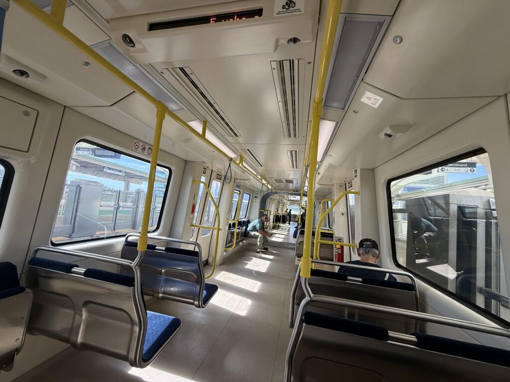 The Honolulu Skyline was largely empty on a recent Tuesday afternoon.