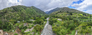 ʻĪao Valley high waters and flooding on Maui after a Kona low storm the weekend of March 14, 2026.