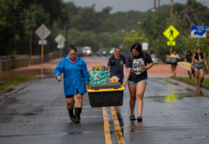 Frightening North Shore Floodwaters Forced Hundreds To Flee