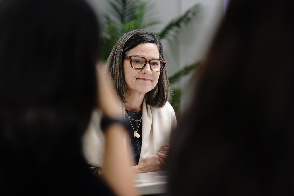 Honolulu Salary Commission’s Sarah Guay meets Monday, April 6, 2026, in Honolulu. A 4.7% salary increase for elected and appointed officials is on the table following a significant pay increase in 2023. (Kevin Fujii/Civil Beat/2026)