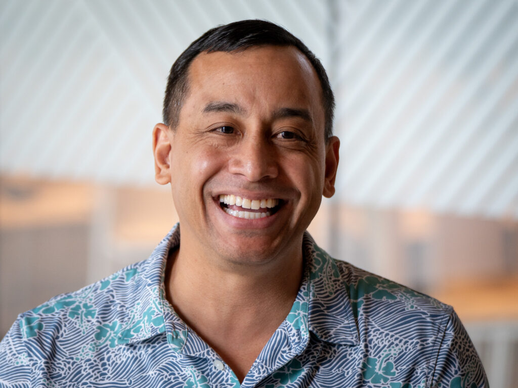 HPD chief candidate Mike Lambert discusses policing philosophy during a visit to Civil Beat in Kaimukī May 12, 2026. (Craig Fujii/Civil Beat/2026)